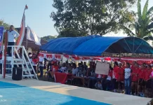 Camat Kei kecil Barat buka resmi lomba bola voli antar ohoi di ohoidertutu