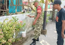 Babinsa Galay Dubu Gelorakan Semangat Nasionalisme