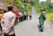 TNI-Polri dan Pemerintah Desa Bersinergi Cegah Karhutla di Tengah Musim Kemarau