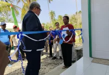Penyerahan Tiga Rumah bagi Korban Bencana di Ohoirenan