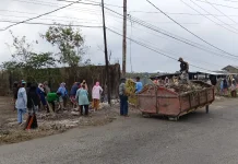DLHK Tual Bersihkan Area Vital Sambut MPL