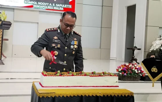Polres Maluku Tenggara Gelar Syukuran Hari Bhayangkara Ke-80