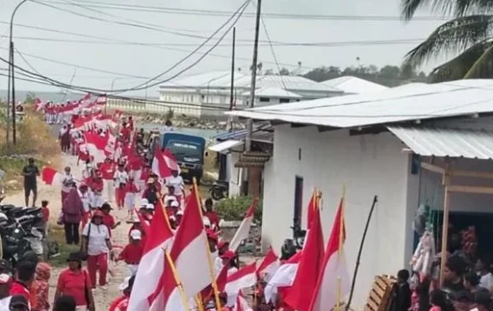 Dari Kei Besar, Warga Tunjukkan Cinta Merah Putih