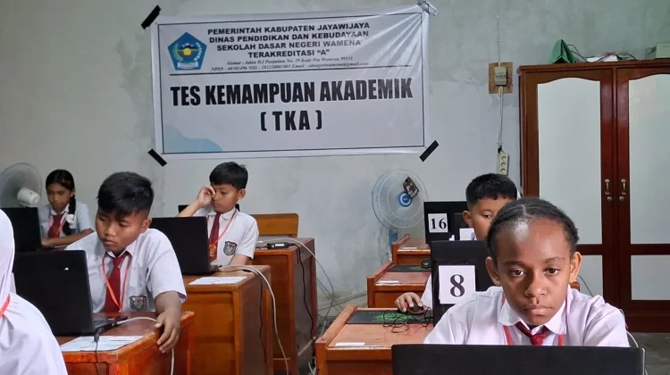 Pelaksanaan TKA di SD Negeri 1 Wamena, Sekolah Siapkan Siswa dan Fasilitas