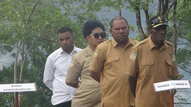 Apel ASN Di Oksibil Dipimpin oleh Sekda