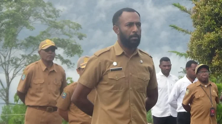 Apel ASN Di Oksibil Dipimpin oleh Sekda