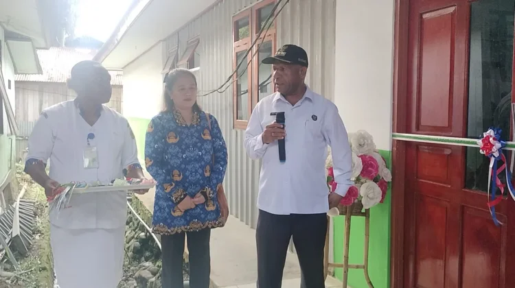 Bupati Pegunungan Bintang Meresmikan Fasilitas Kesehatan RSUD Oksibil