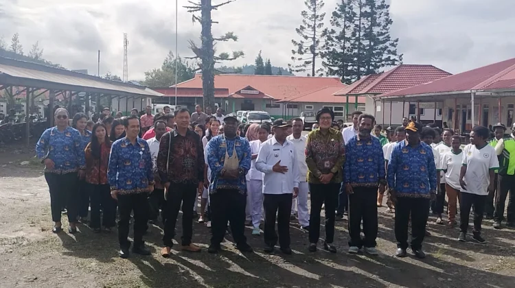 Bupati Pegunungan Bintang Meresmikan Fasilitas Kesehatan RSUD Oksibil