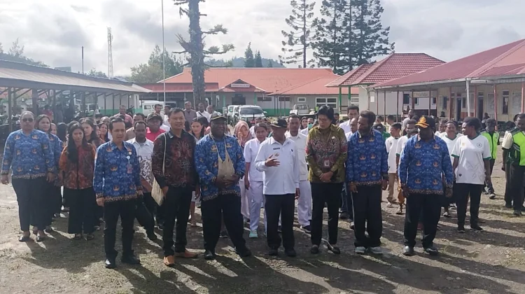 Bupati Pegunungan Bintang Meresmikan Fasilitas Kesehatan RSUD Oksibil