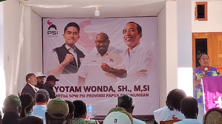 DPW PSI Papua Pegunungan Resmikan Sekretariat Baru di Wamena