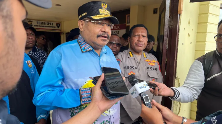 Gubernur Papua Pegunungan Laporkan Pencemaran Nama Baik ke Polres Jayawijaya