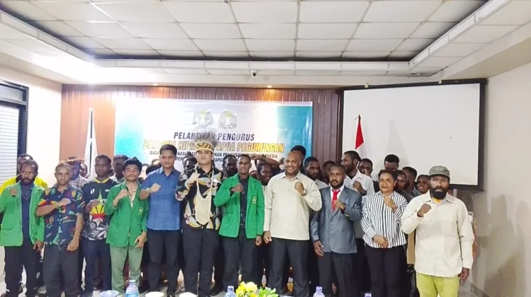 HIPMI Papua Pegunungan Lantik Bakorda HIPMI PT Periode 2026–2029