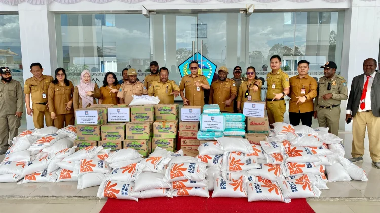 Kemendagri Salurkan Bantuan Pasca konflik untuk Korban Sosial di Jayawijaya