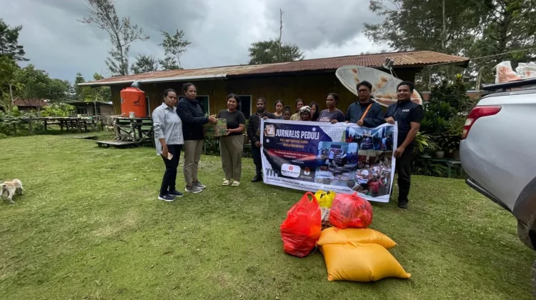 Jurnalis di Wamena Himpun Bantuan Bagi Korban Konflik Sosial