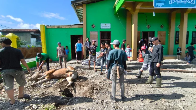 Idul Adha Penuh Kepedulian, LDII Jayawijaya Tebar 400 Kantong Daging