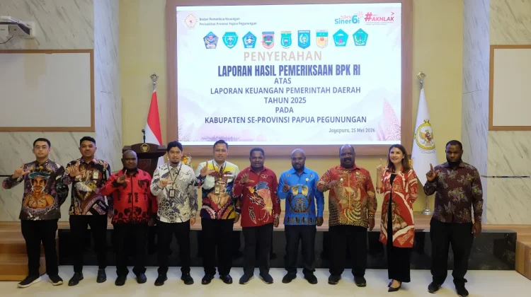 Pemkab Lanny Jaya Raih Opini WTP Tujuh Tahun Berturut-turut