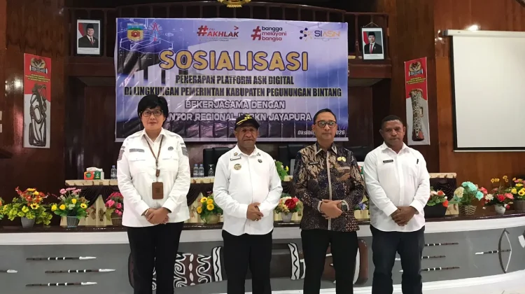 Kegiatan Sosialisasi Platform ASN Digital  Dibuka Oleh Bupati Pegubin