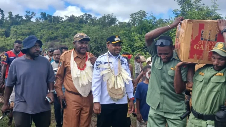 Penyaluran Dana Desa Tahap Pertama 2026 Oleh Wakil Bupati Pegubin