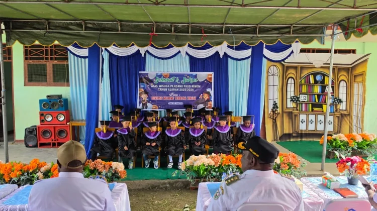 Wisuda Perdana PAUD NINOM, Langkah Awal Cetak Generasi Emas