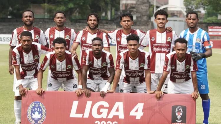 Wamena United Lolos ke Babak 32 Besar Liga 4 Piala Presiden 2026