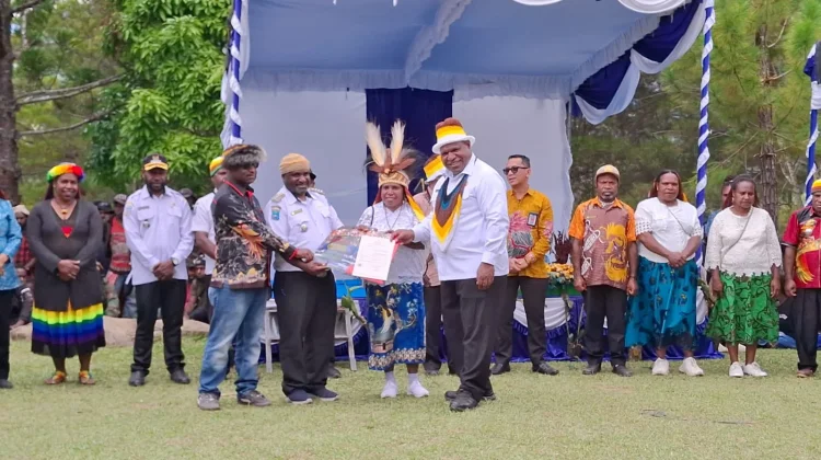 Noken Cenderawasih Jayawijaya Resmi Kantongi HAKI