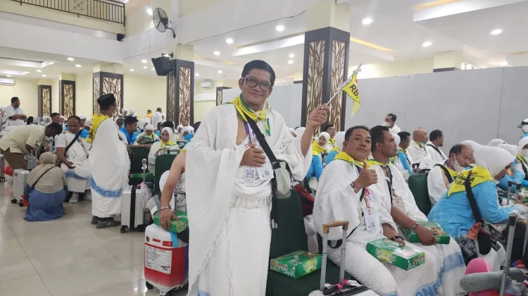 Jamaah Haji Jayawijaya Tiba di Embarkasi Makassar dengan Selamat