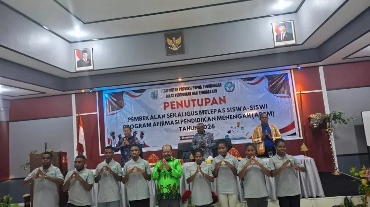 Pemprov Papua Pegunungan Lepas Siswa ADEM, Diminta Jadi Sarjana
