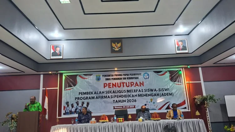 Pemprov Papua Pegunungan Lepas Siswa ADEM, Diminta Jadi Sarjana