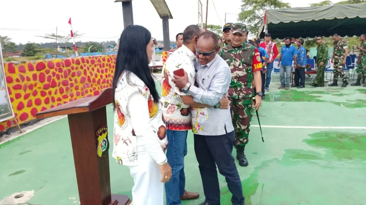 Asisten Ii Setda Kabupaten Nduga Hadiri Acara Perpisahan Kapolres Nduga