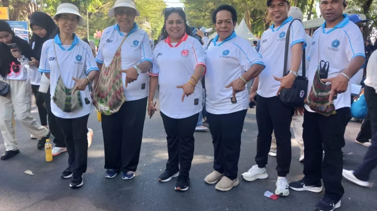 Ketua TP PKK Jayawijaya Siap Terapkan Semangat Jalan Sehat Anti Mager di Daerah
