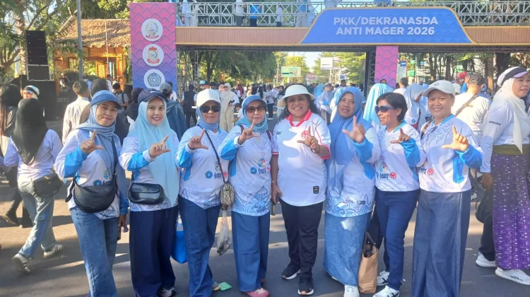 Ketua TP PKK Jayawijaya Siap Terapkan Semangat Jalan Sehat Anti Mager di Daerah