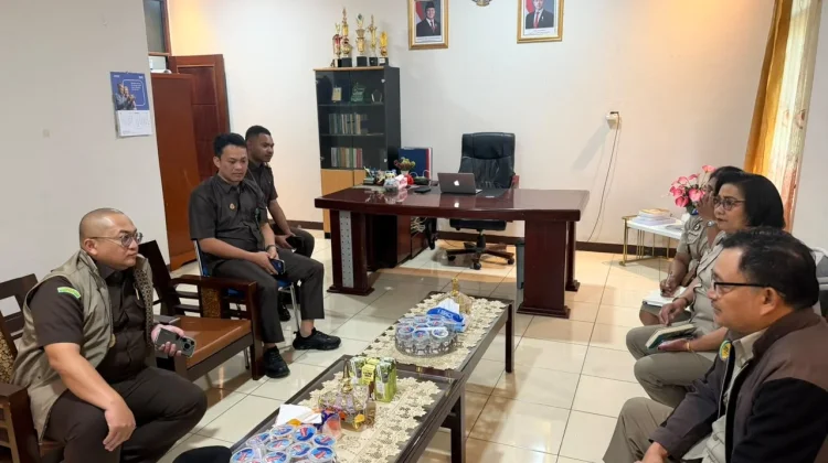 Koordinasi Kejari Jayawijaya, Percepat Pensertipikatan Aset Kejaksaan Yahukimo
