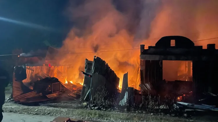 Dua Ruko dan Satu Garasi Terbakar di Wamena, Penyebab Masih diselidiki