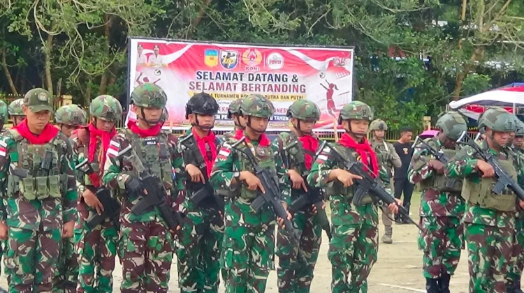 Jelang HUT RI ke- 81, Kapolres Pegunungan Bintang Gelar Patroli