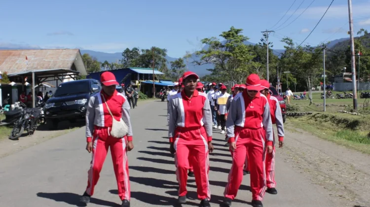 Kegiatan Lomba Jalan Santai Yang Diselenggarakan Oleh DWP Pegubin