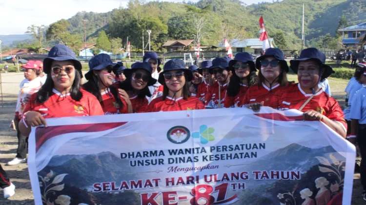 Kegiatan Lomba Jalan Santai Yang Diselenggarakan Oleh DWP Pegubin