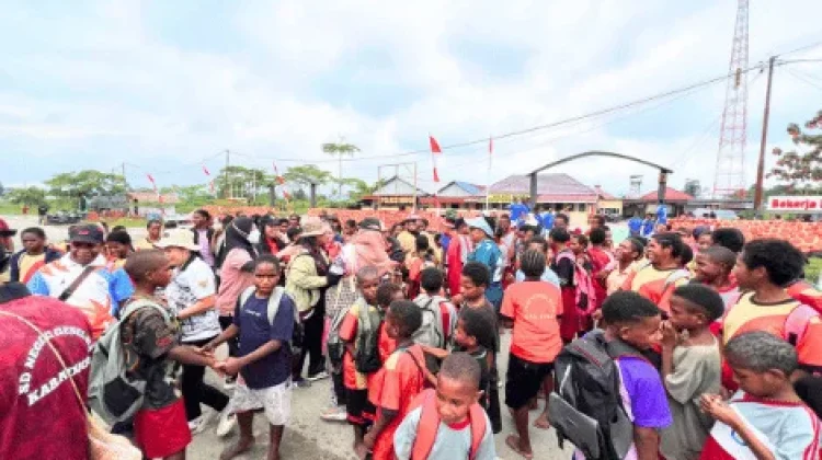 Berbagai Lomba Dilaksanakan Meriakan HUT ke-81 RI di Kabupaten Nduga