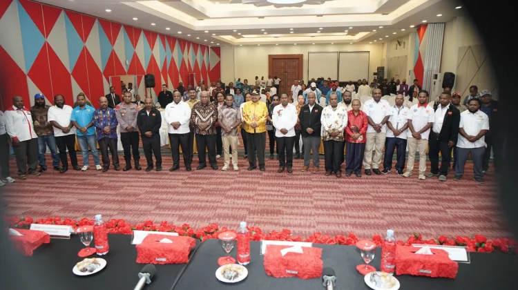 Raker Perdana KONI, John Tabo Tekankan Pembinaan Atlet dari Kabupaten