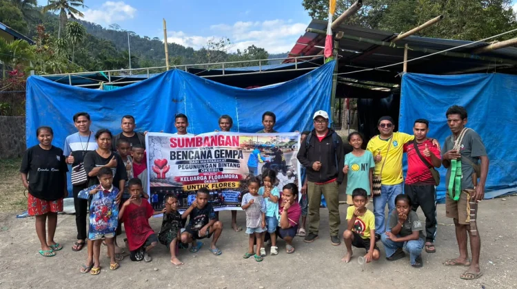 Bantuan Dari Masyarakat Pegunungan Bintang Untuk Gempa NTT