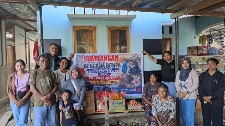 Bantuan Dari Masyarakat Pegunungan Bintang Untuk Gempa NTT