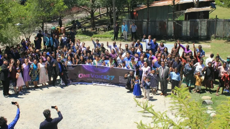 GMAHK Papua Pegunungan Launching One Voice, Ajak Umat Sebarkan Pengharapan