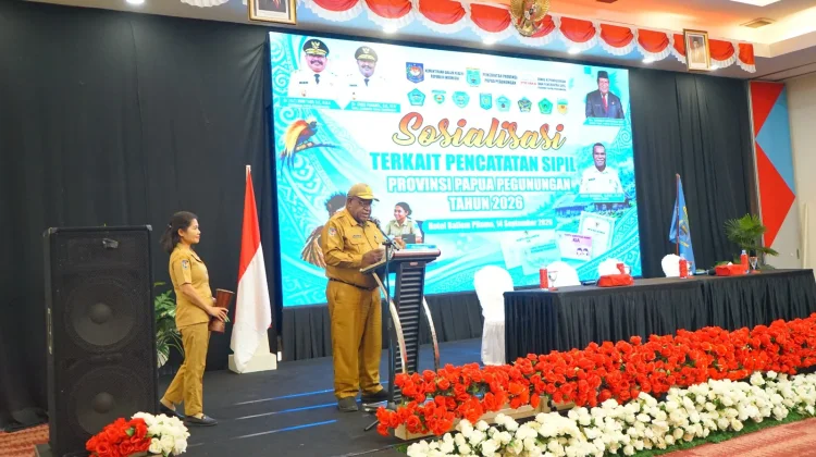 Pemprov Papua Pegunungan Dorong Data Kependudukan Akurat