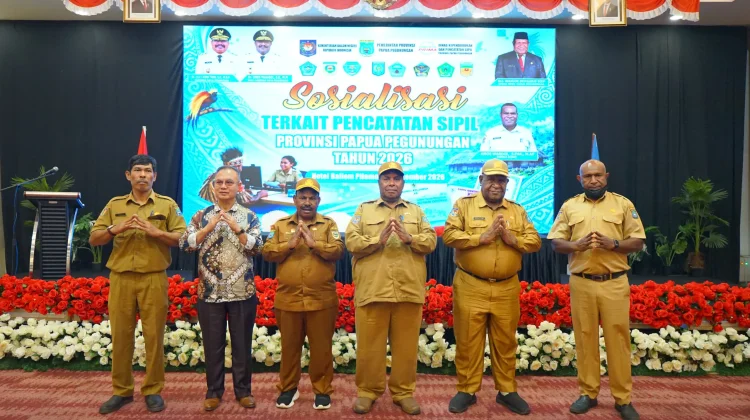 Pemprov Papua Pegunungan Dorong Data Kependudukan Akurat