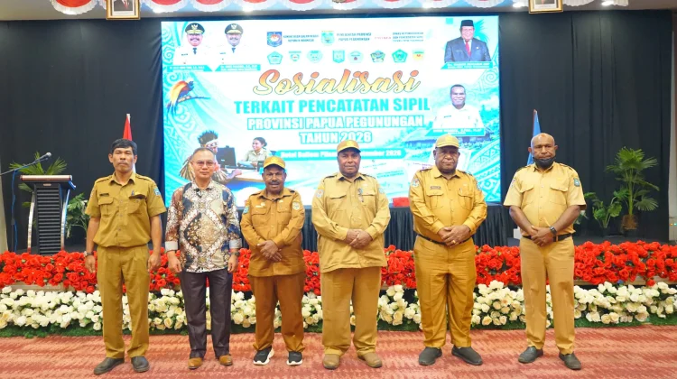 Pemprov Papua Pegunungan Dorong Data Kependudukan Akurat