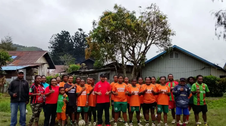 Persiapan ASBWI Pegubin Untuk Piala Pertiwi Provinsi Papua Pegunungan