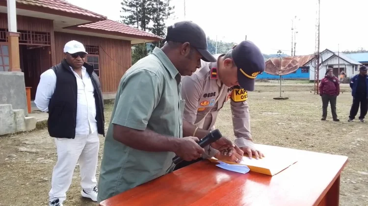 Apel Dan Penandatangan Kesepakatan Larangan Hiburan Malam Di Oksibil