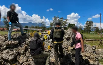 Polisi Temukan 10 Selongsong Peluru di Lokasi Penembakan Polsek Asologaima
