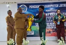 Pemkab Jayawijaya Beri Dukungan Dana Rp100 Juta untuk Wamena United