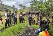 Satgas Yonif 511/DY Fasilitasi Mediasi Warga Binilani dan Gilo di Distrik Malagai