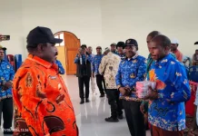 Pemkab Lanny Jaya Salurkan Bantuan Rp700 Juta untuk Pembangunan Rumah Ibadah